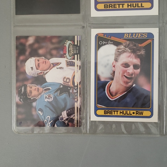 8LOT BRETT HULL CARDS - Picture 3 of 5